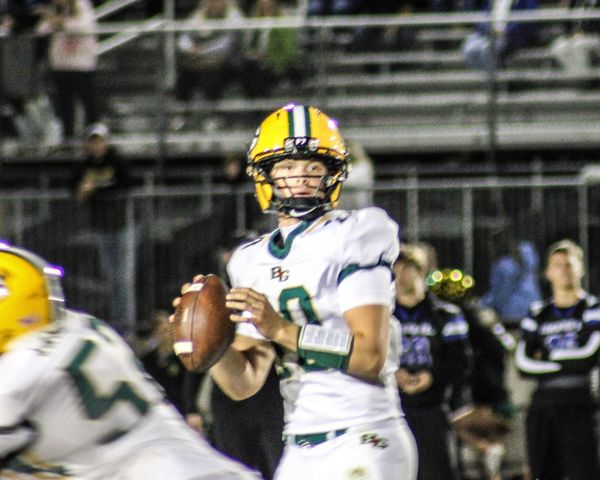 Bishop Guertin football overcomes slow start to beat Merrimack