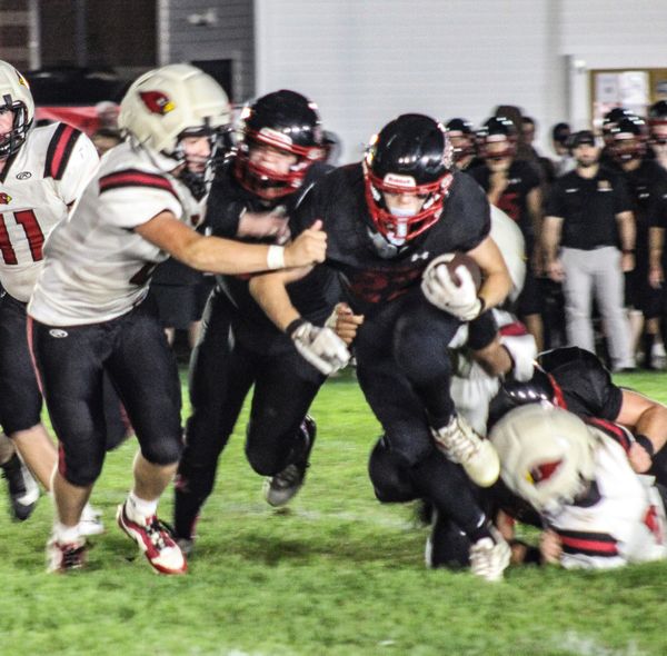 Run game lifts Campbell football past Stevens