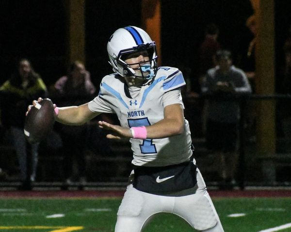 Nashua North football able to get it together, then hang on for key win