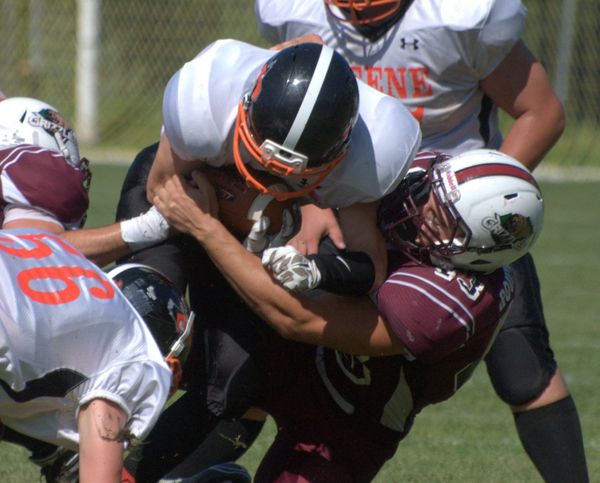 Goffstown football strikes quickly in win over Keene