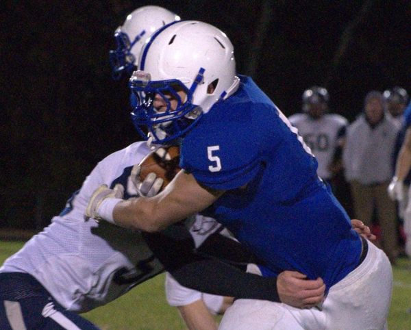 Merrimack football hands Exeter its first loss (video)