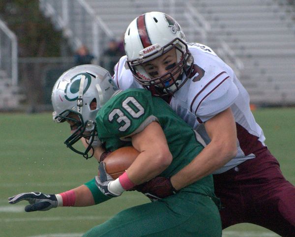 Goffstown football overcomes slow start to beat Manchester Central