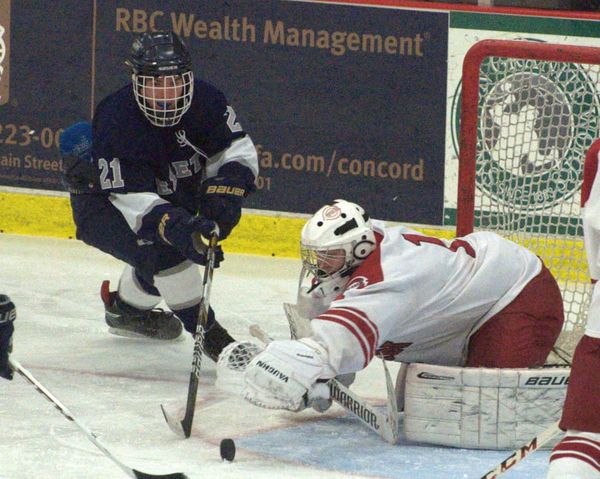 Concord boys hockey dominates in shutout win over Exeter