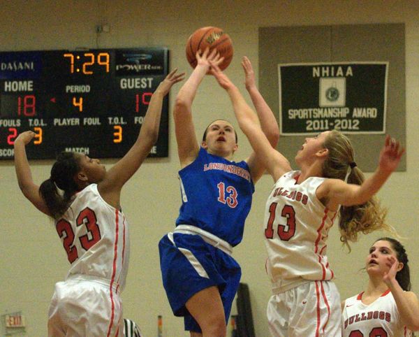 Londonderry girls basketball mucks it up to beat Bedford (video)