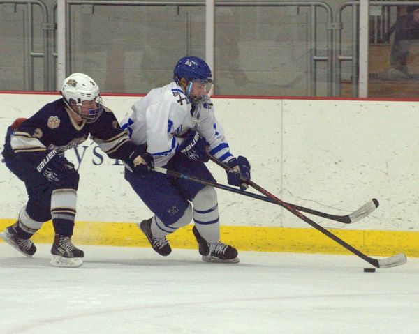 Merrimack boys hockey comes back late, beats Windham in OT