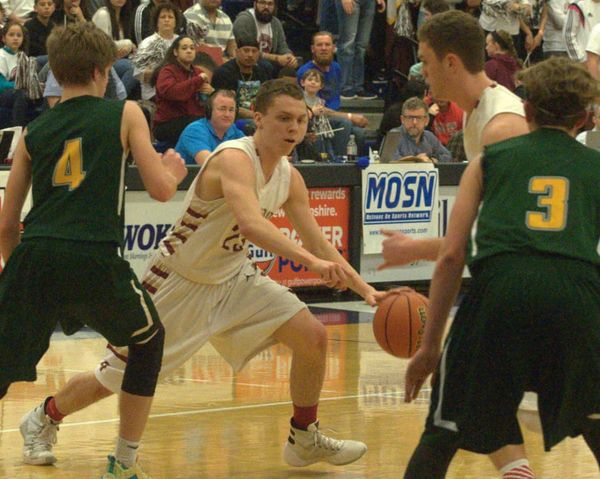 Portsmouth boys basketball runs away from Bishop Brady in second half (video)