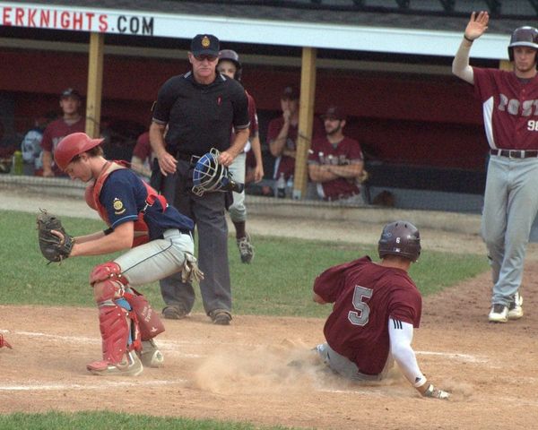 Merrimack Post 98 baseball stays alive with win over Bedford Post 54 (video)