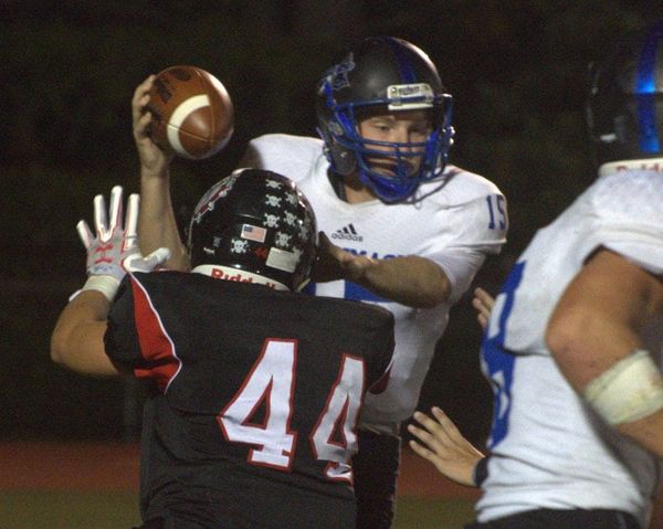 Bedford football stops Merrimack on final play to win opener