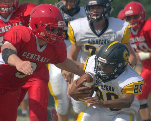 John Stark football fights through to get win over Souhegan