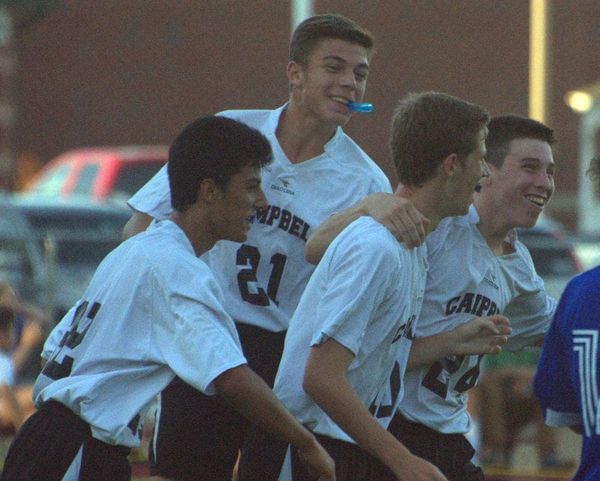 Campbell boys soccer stops skid with win over Sanborn