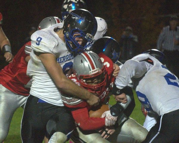 Grassini throws for 9 touchdowns in Merrimack football’s win over Pinkerton