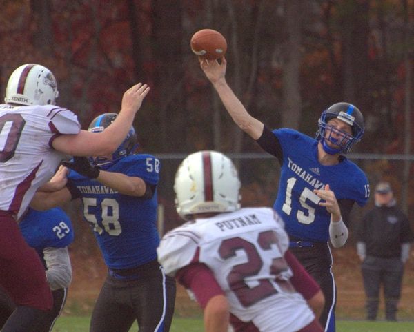 Merrimack football beats Goffstown for first playoff win since 1995