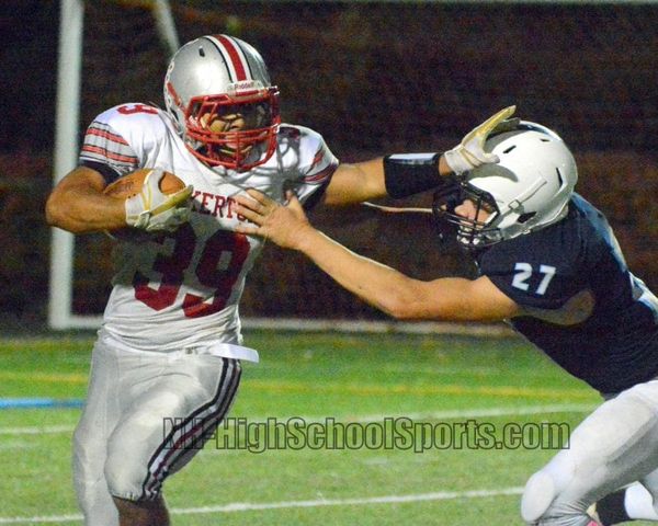 Pinkerton football powers its way to convincing win over Nashua North