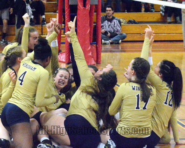 Windham girls volleyball keeps it cool, knocks off Portsmouth to win second straight D2 title