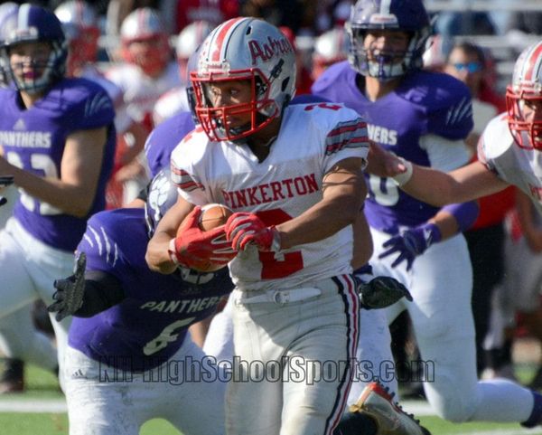 Pinkerton football takes advantage of turnovers, rolls past Nashua South (video)