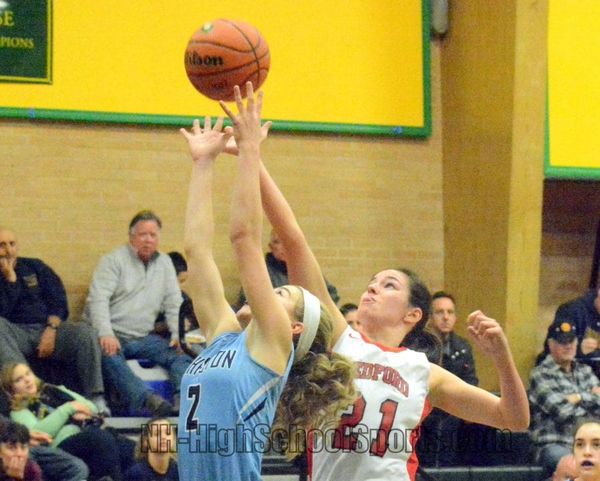 Bedford girls basketball rides press to victory over Johnston (video)