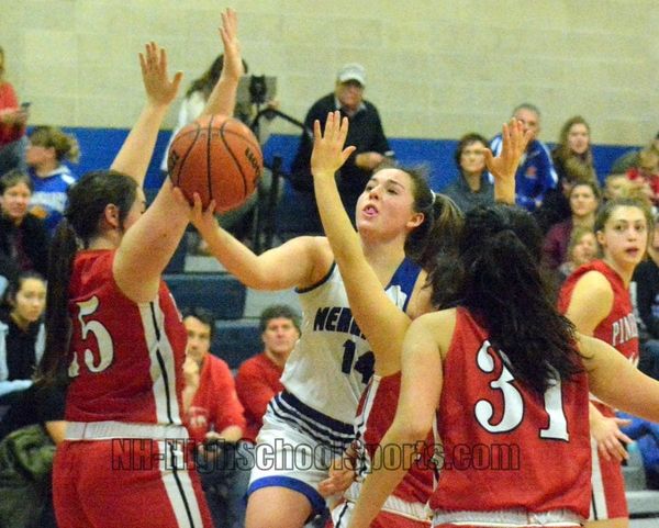 Merrimack girls basketball able to hold off Pinkerton for win (video)