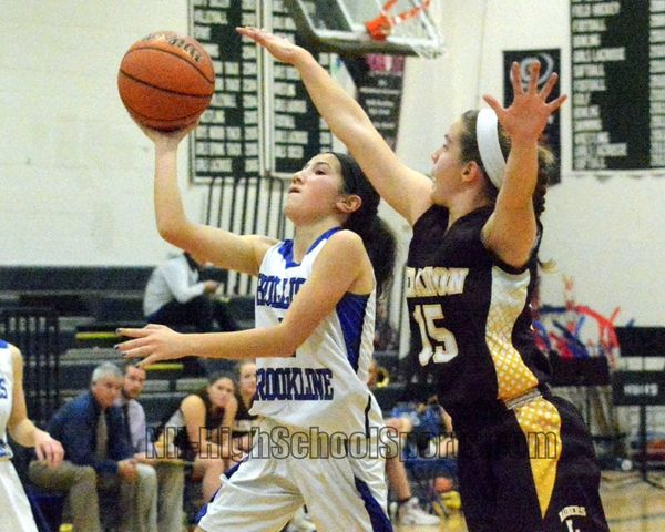 Hollis Brookline girls basketball pulls away in fourth quarter to beat Lebanon (video)