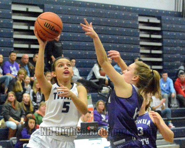 Nashua North girls basketball holds on for last-second win over Nashua South