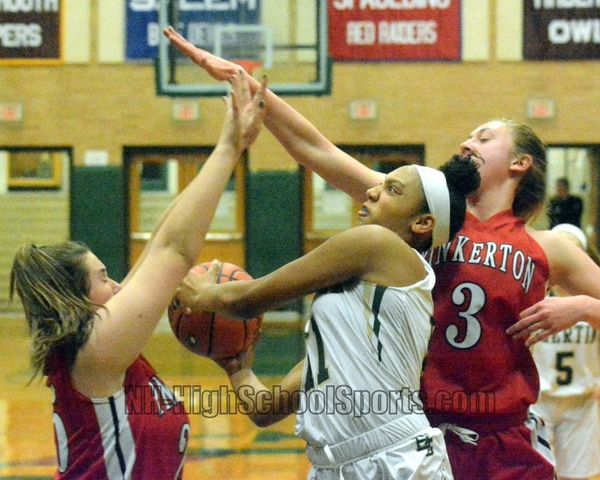 Bishop Guertin girls basketball finishes regular season with victory over Pinkerton