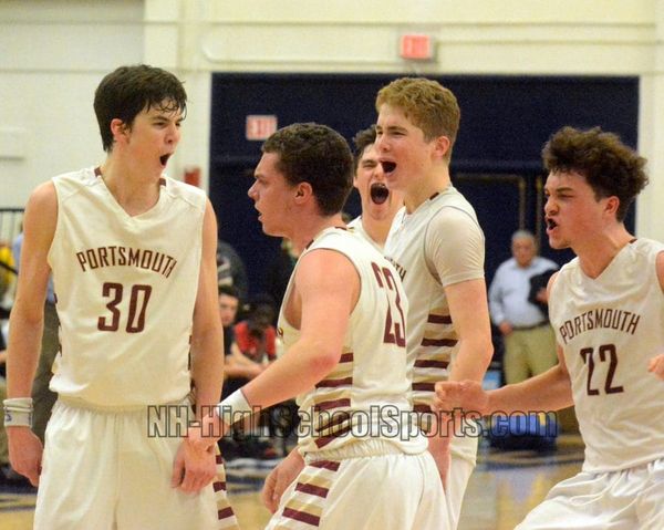 Portsmouth boys basketball holds off Manchester Central to reach D1 final