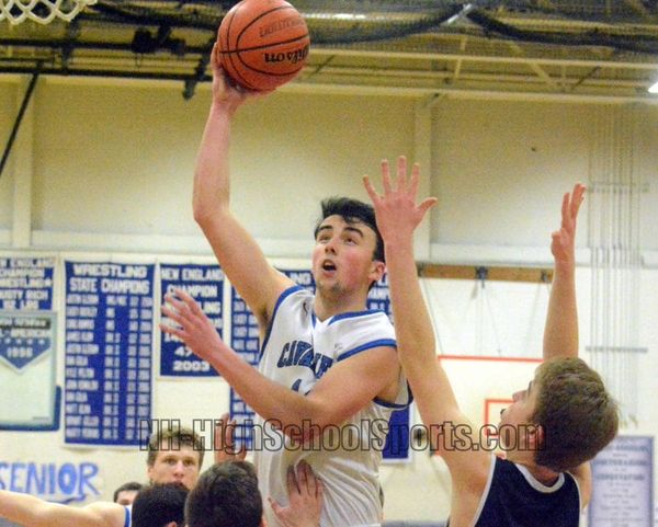 Hollis Brookline boys basketball outlasts Milford to clinch top seed in D2 tournament