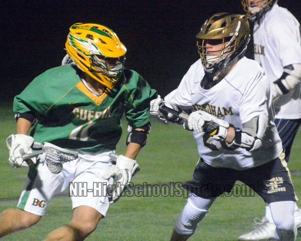 Bishop Guertin boys lacrosse storms past Needham in first half on way to win