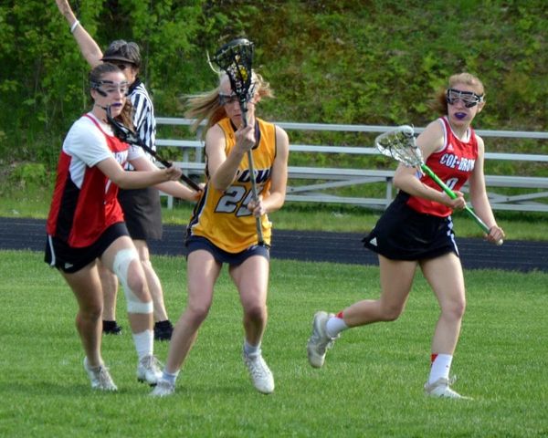 Bow girls lacrosse overcomes slow start, nerves to knock off Coe-Brown