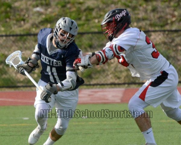 Exeter boys lacrosse gets a couple of late goals, holds on to beat Bedford