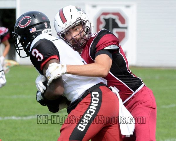 Goffstown football cranked up the physical play in second half of win over Concord