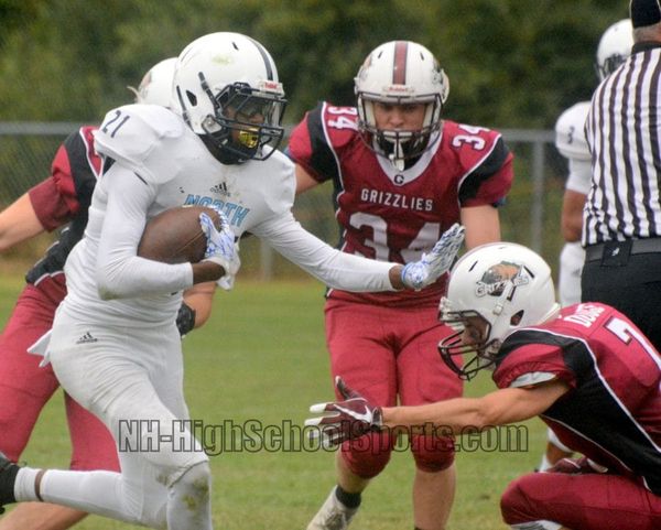 Nashua North football uses big plays to pull away from Goffstown (video)
