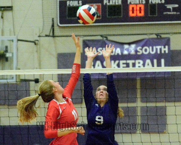 Nashua South girls volleyball remains undefeated by holding off Pinkerton (video)
