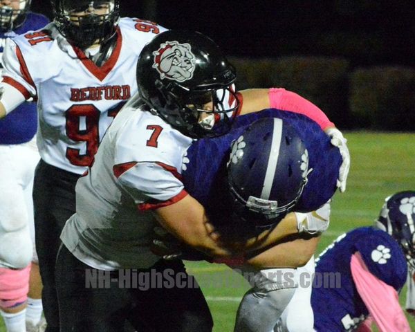 Defense forces five turnovers as Bedford football blanks Nashua South