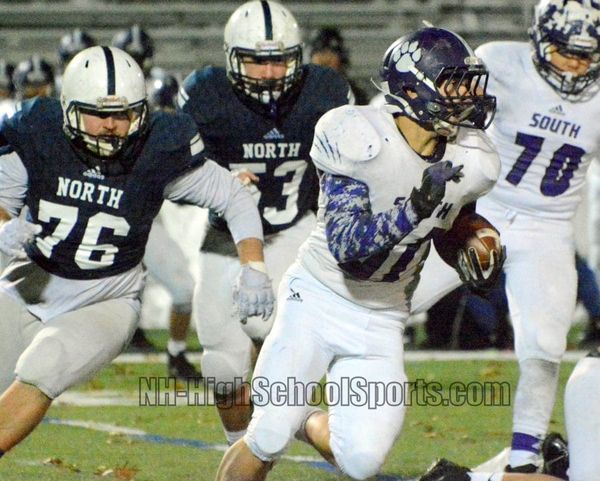 Pacheco helps run Nashua South past Nashua North in Turkey Bowl