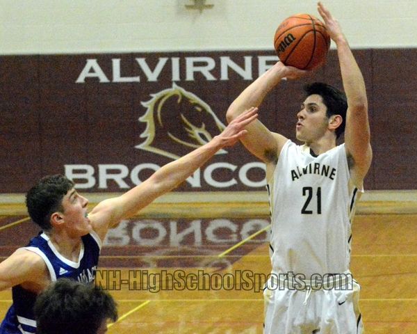Alvirne boys basketball starts each half fast, blows past Merrimack (video)