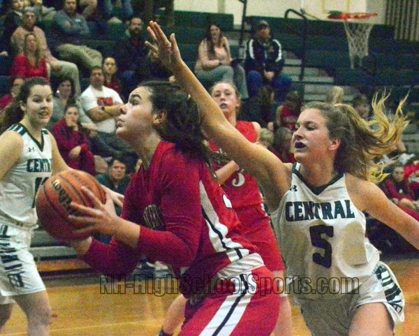 Pinkerton girls basketball pulls away to beat Manchester Central (video)