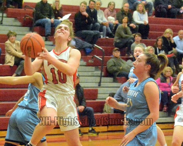 Bedford girls basketball pulls away in fourth quarter for playoff win over Nashua North (video)
