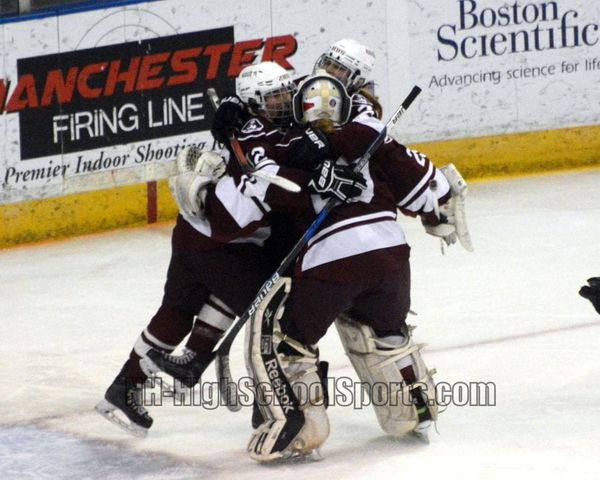 Hanover girls hockey makes it a decade of dominance with win over Exeter in title game