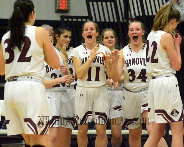 Hanover girls basketball dominates from start to finish to top John Stark in D2 semifinals (video)