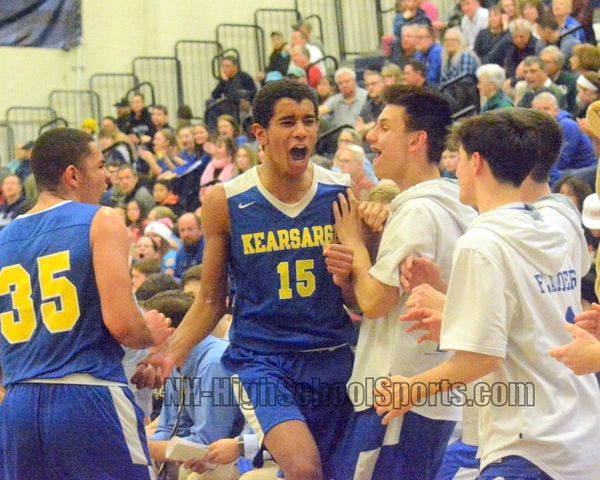 Playoff run continues as Kearsarge boys basketball knocks off Merrimack Valley in D2 semis (video)