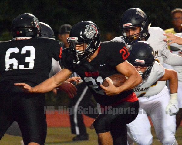 Bedford football picks up where it left off in win over Windham