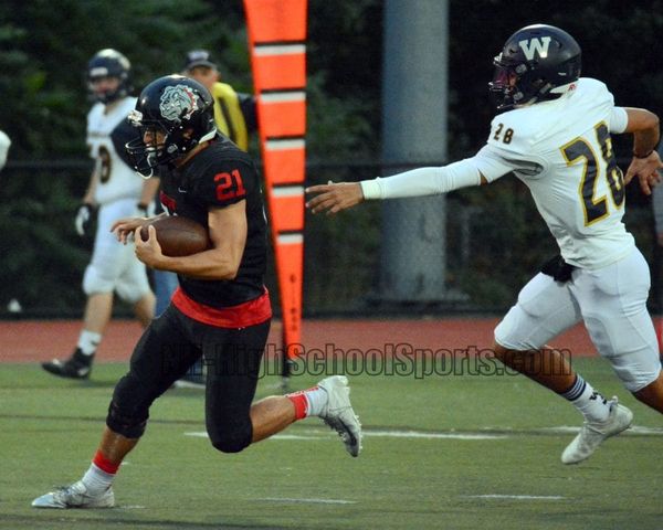 Early success in running game helped Bedford football separate from Windham