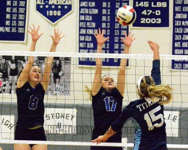 Hollis Brookline girls volleyball holds off Nashua North to extend win streak (video)