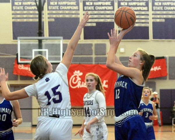 Merrimack girls basketball starts fast, beats Nashua South to win Chick-Fil-A Holiday Tournament title (video)