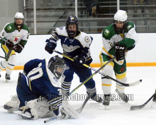 Bishop Guertin boys hockey puts enough together on the ice to beat Windham