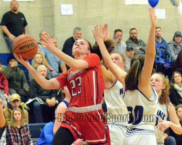 Manchester Memorial girls basketball holds off Merrimack (video)