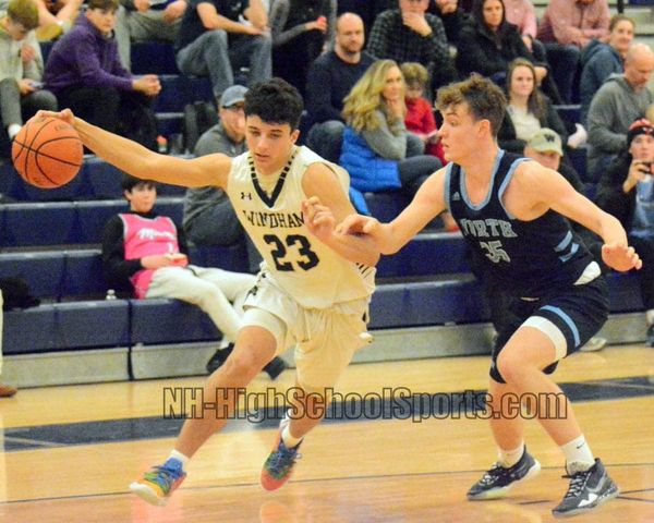 Nashua North boys basketball pulls away in fourth quarter to beat Windham (video)