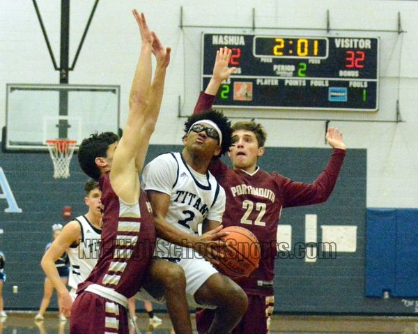 Portsmouth boys basketball controls tempo in second half to beat Nashua North (video)