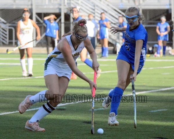 Strong second half keeps Bishop Guertin field hockey going with win over Merrimack (video)