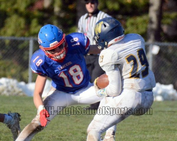 Londonderry football pulls away late to beat Windham in D1 playoffs (video)